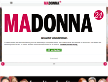 Tablet Screenshot of madonna.oe24.at